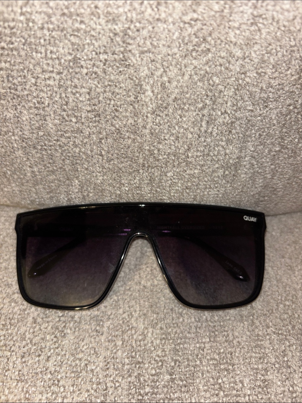 QUAY Nightfall Medium Shield Sunglasses